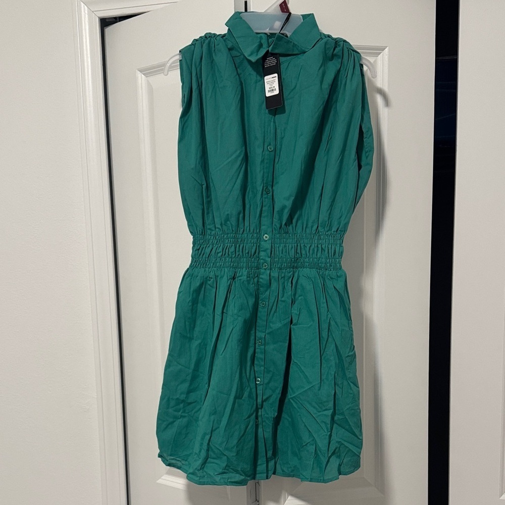 Fashion Nova Green Mini Dress
